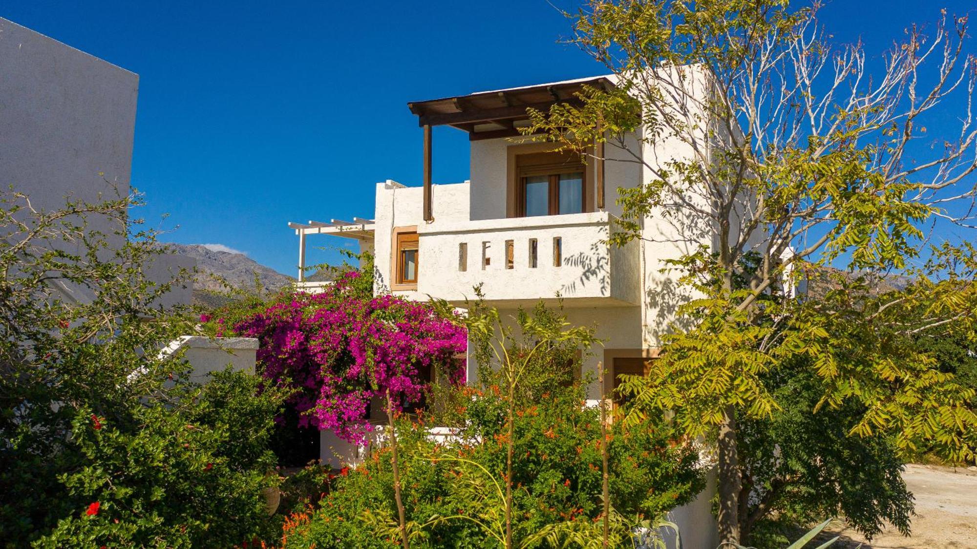 Akrotiri Apartments Makriyialos Bagian luar foto