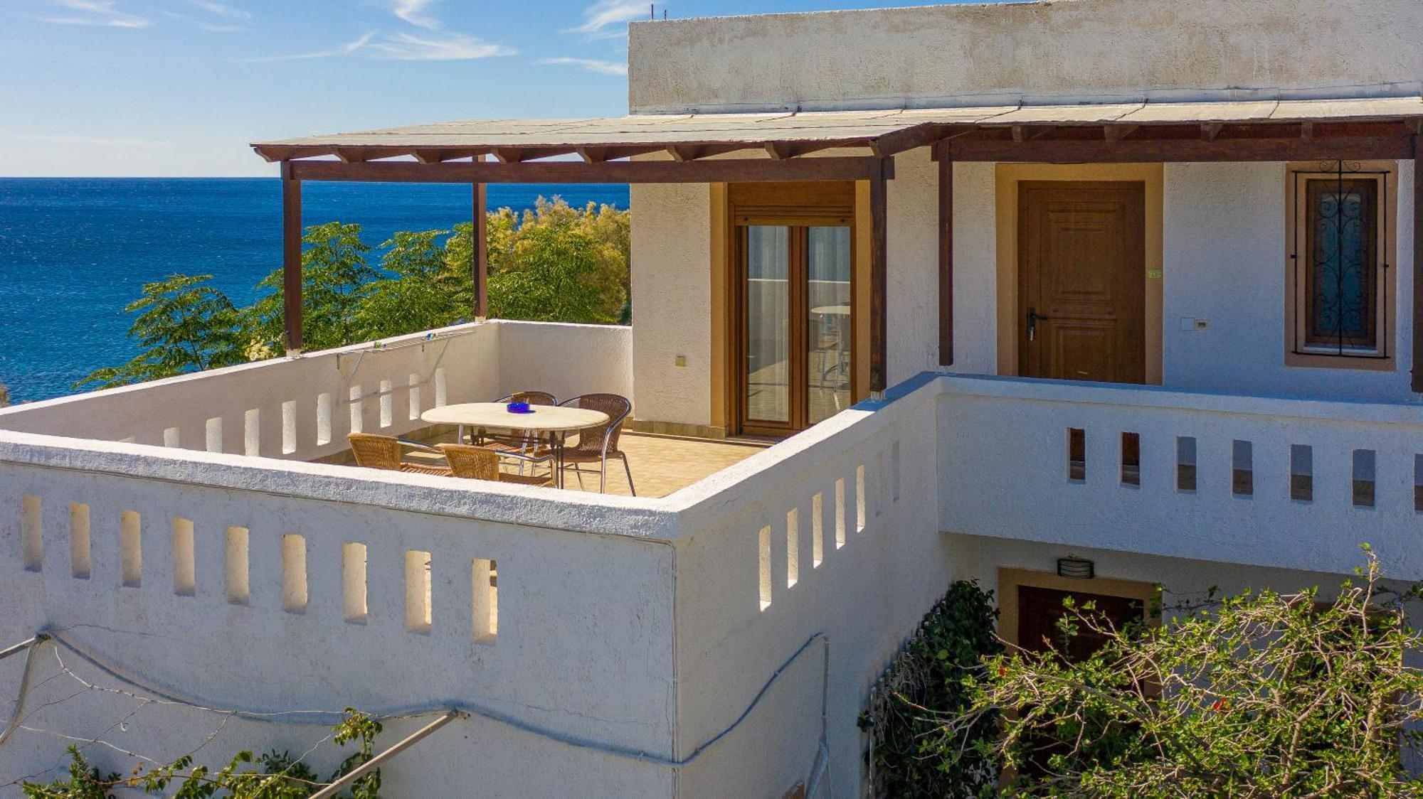 Akrotiri Apartments Makriyialos Bagian luar foto